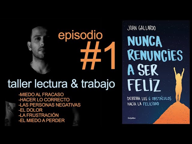 nunca renuncies a ser feliz