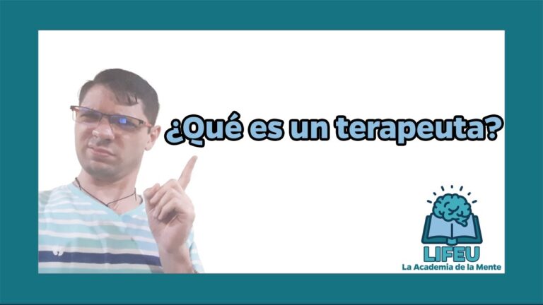 para que sirve la terapeuta