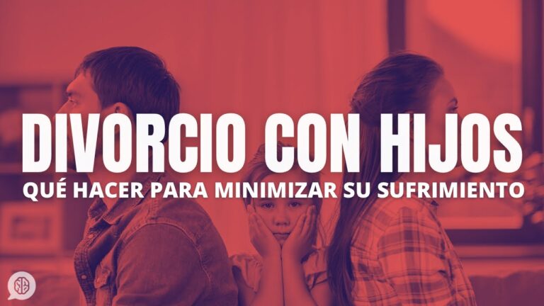 pasos para divorciarse con hijos