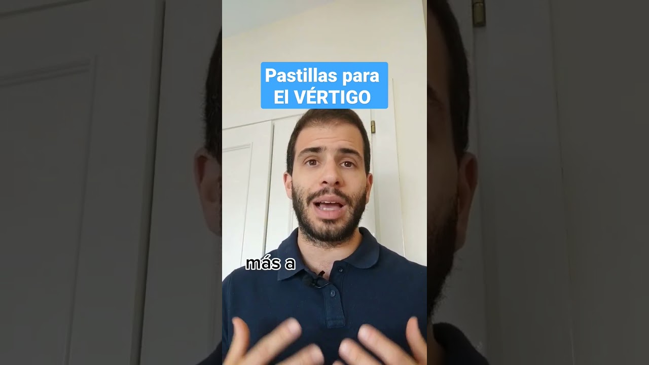 pastillas para el vertigo mareo