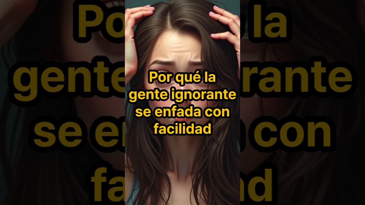 persona que se enfada con facilidad