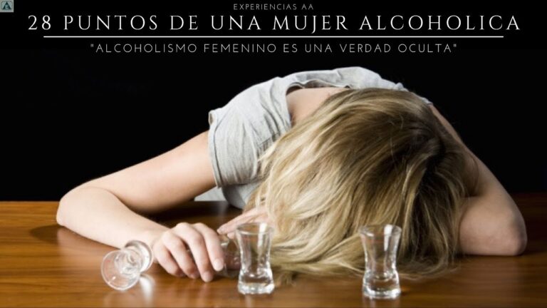 personalidad de una mujer alcohólica
