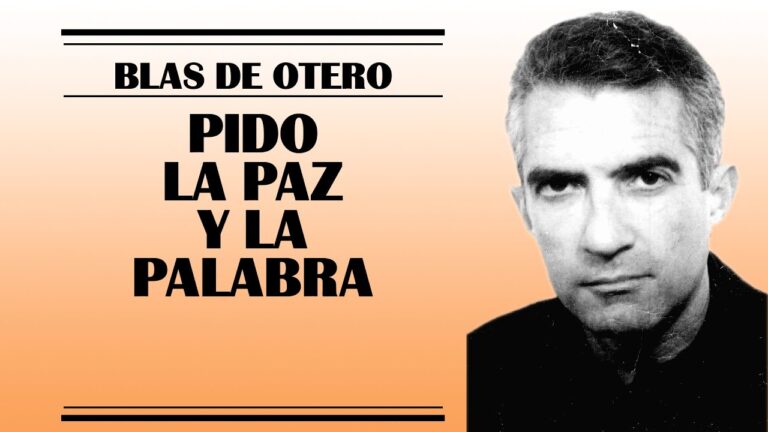 pido la paz y la palabra poema