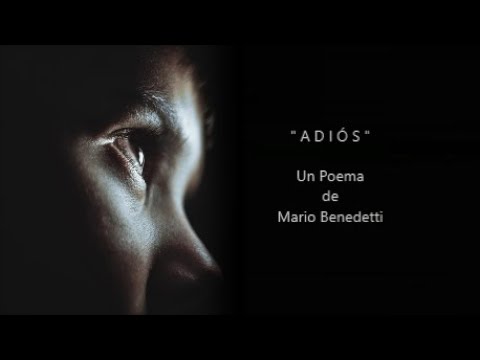 poema de despedida de un ser querido