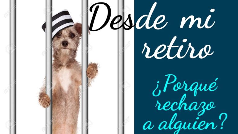 porque siento rechazo hacia una persona