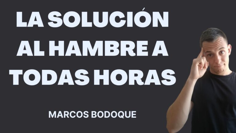 porque tengo hambre a todas horas