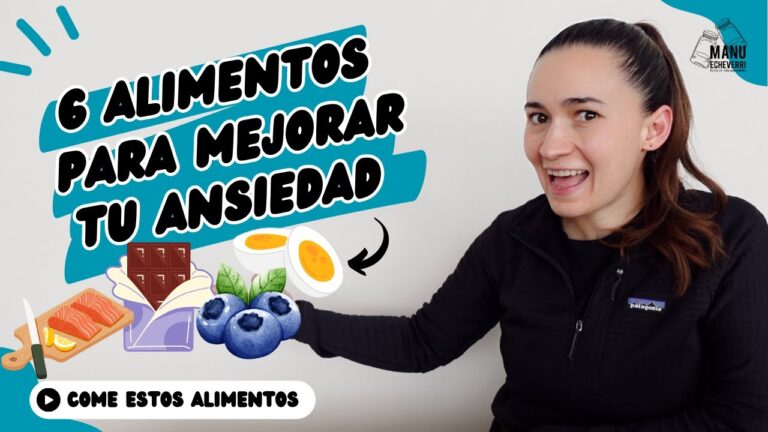 que comer cuando tienes ansiedad