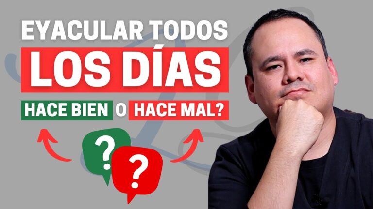 que pasa si eyaculo todos los dias