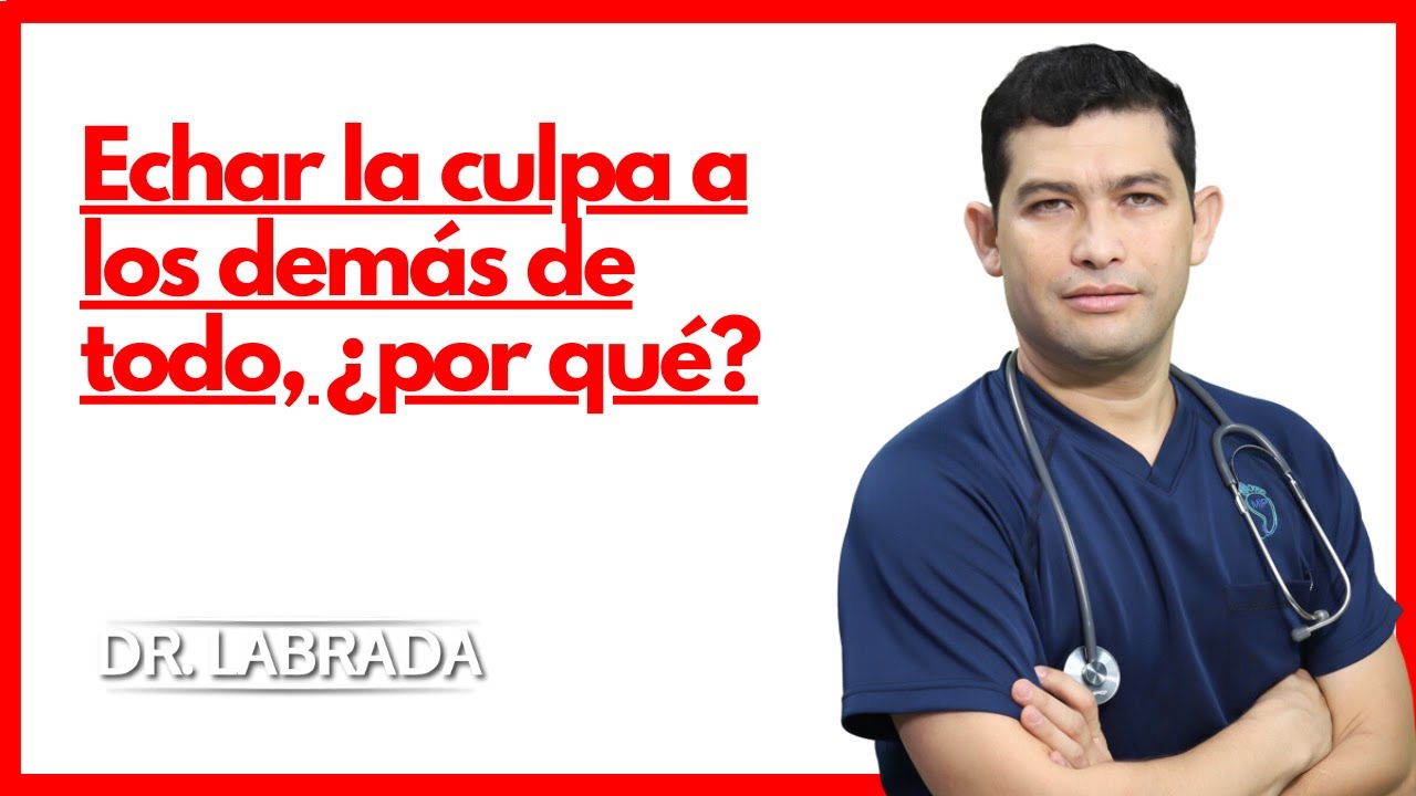 reflexión sobre echar la culpa a los demás