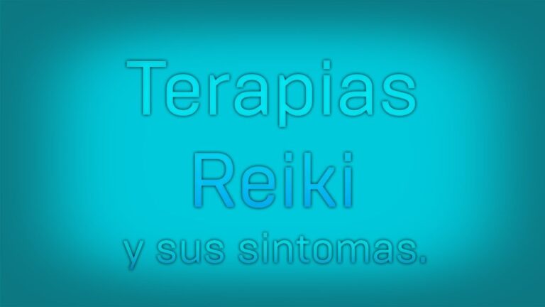 reiki sintomas despues de una sesion