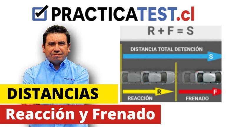 se denomina distancia de reacción