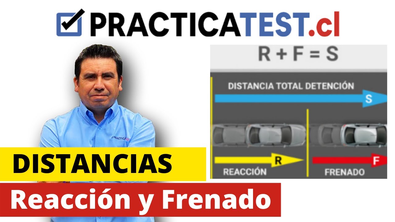 se denomina distancia de reacción