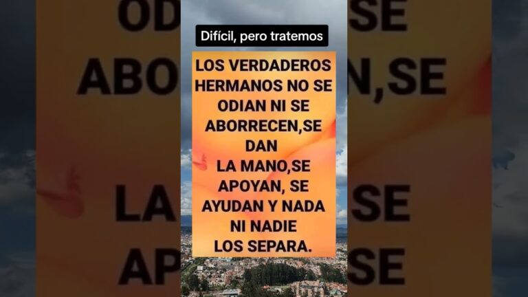 se puede renegar de un hermano