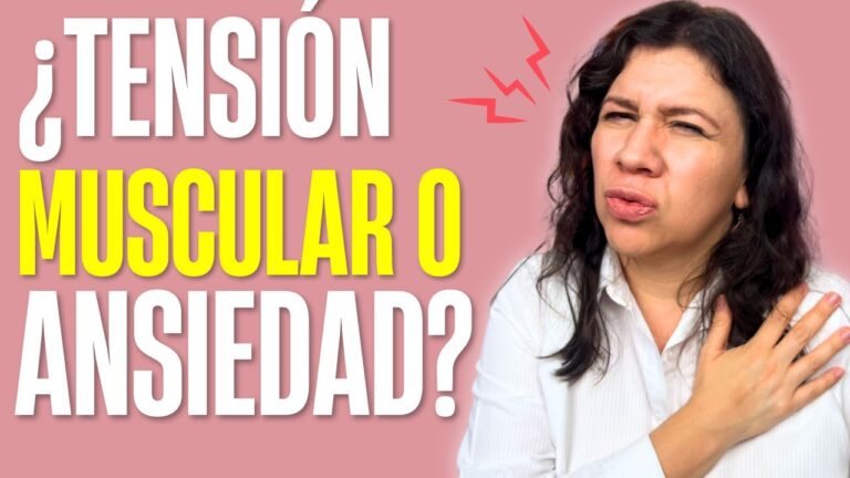 tensión muscular piernas por ansiedad