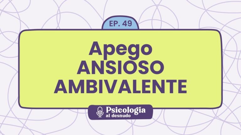 trastorno de apego en adultos