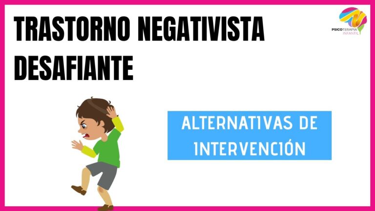 trastorno negativista desafiante pautas para padres