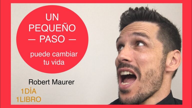 un pequeño paso puede cambiar tu vida