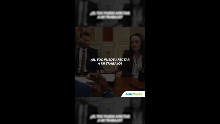 una persona con toc puede trabajar