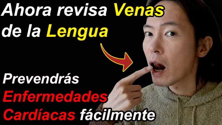 venas debajo de la lengua